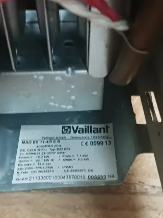Calentador de gas Vaillant