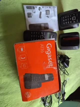 Set 2 Teléfonos Inalámbricos Gigaset A116