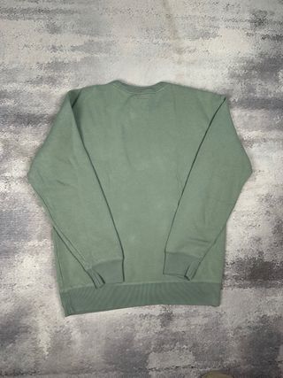 Sudadera Hollister Verde Oliva Cuello Redondo