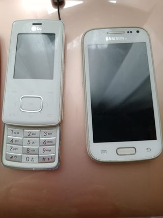 Móviles antiguos colección LG, Nokia, Samsung