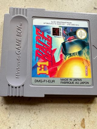 “F1 Race” Nintendo GameBoy