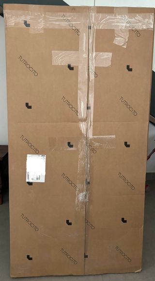 Cabecero nube madera natural 135cm