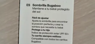 Parasol Bugaboo seaside blue