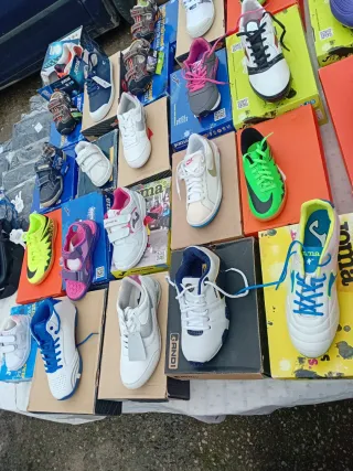 Lote Zapatos Deportivos Azul Blanco