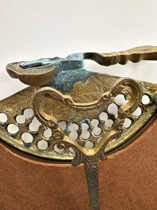 Espejo Tocador Art Nouveau forma de abanico