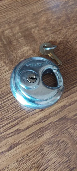 Candado Disco Club Acero Inoxidable