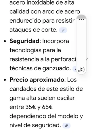 Candado Disco Club Acero Inoxidable