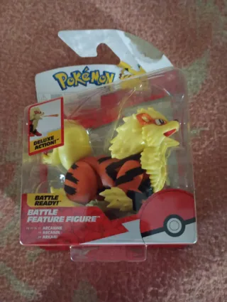 Figura Pokémon Arcanine Acción Deluxe