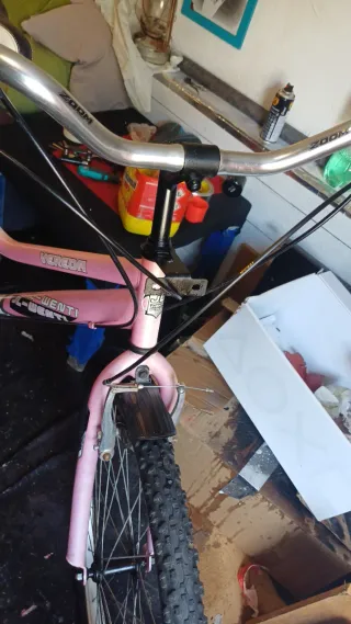 Bicicleta de paseo rosa jl wenty de 26 pulgadas