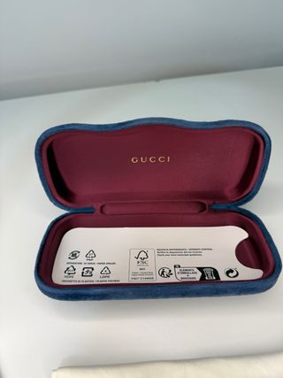 Gafas Gucci Doradas y Marrones