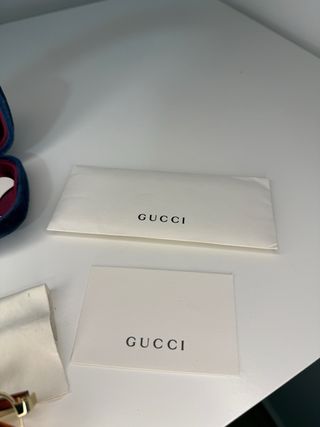 Gafas Gucci Doradas y Marrones