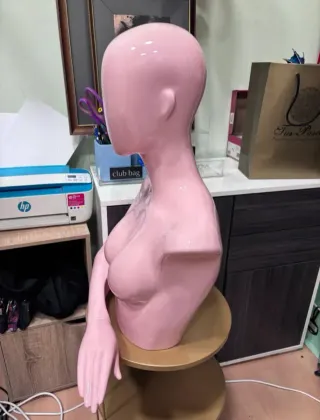 Maniquí Torso Rosa Mujer
