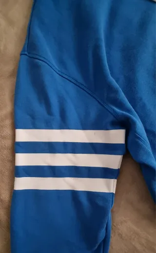 Sudadera Adidas Originals Azul Capucha Talla XL