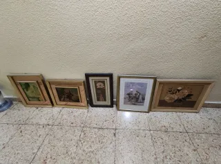 Conjunto de 5 cuadros decorativos