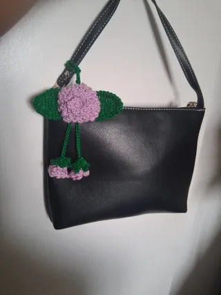 Flores de ganchillo decorativas