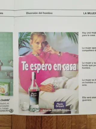 La mujer en la Publicidad. Instituto de la mujer.