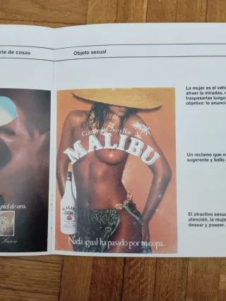 La mujer en la Publicidad. Instituto de la mujer.