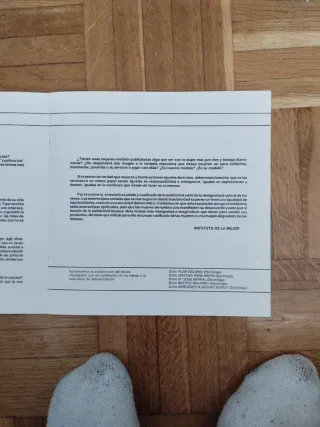 La mujer en la Publicidad. Instituto de la mujer.