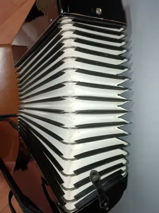 Acordeón marca Baile con 96 teclas de bajos