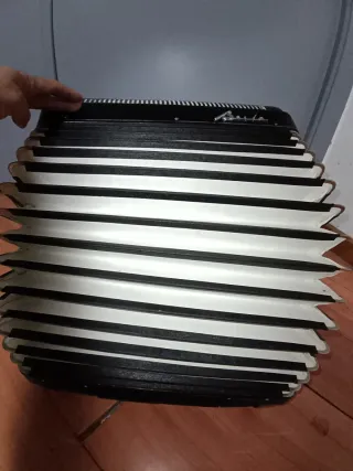 Acordeón marca Baile con 96 teclas de bajos