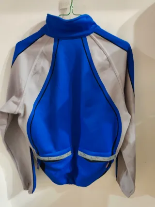 Giacca ciclismo Biemme blu e grigia