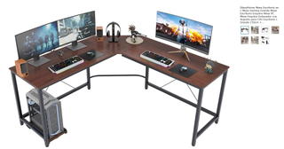 Mesa Escritorio L DlandHome 150x150