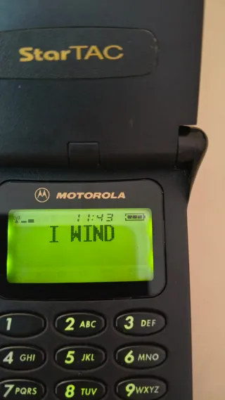 Motorola StarTAC 130 Cellulare Vintage