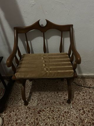 Poltrona vintage in legno