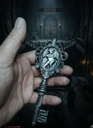 Llave Key Resident Evil Requiem.