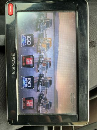 GPS Becker para camión con 4 programas