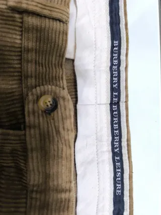 Pantalón pana para hombre marca Burberry