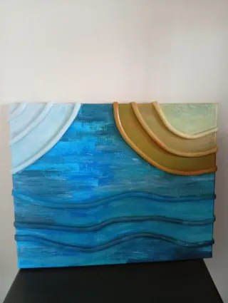 Cuadro Decorativo Hojas