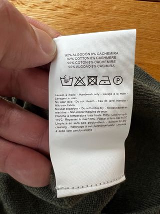 Jersey Scalpers Cuello Redondo Talla L Verde Oliva