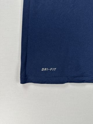 Nike Dri-Fit Marian Basketball Tee Navy Blue