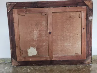 Cuadro antiguo óleo sobre lienzo