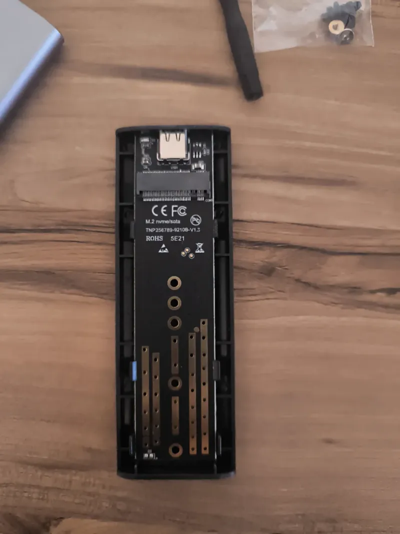 Carcasa SSD M.2 SHL-R320 USB 3.1 afbeelding 4