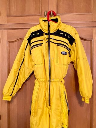 Mono de esquí BRUGI amarillo