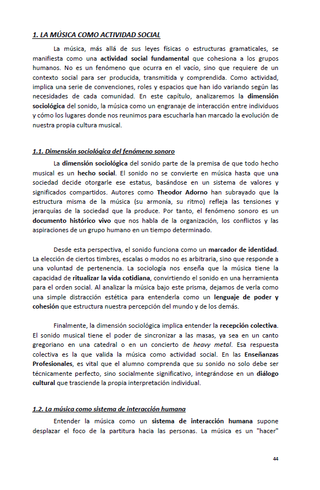 TEMARIO OPOSICIONES HISTORIA DE LA MÚSICA