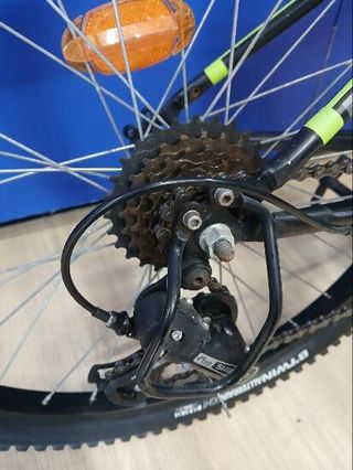 Bicicleta niños mtb 24 pulgadas Rockrider ST 500 negro 8-12