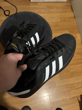 Adidas Superstar Negras Talla 44