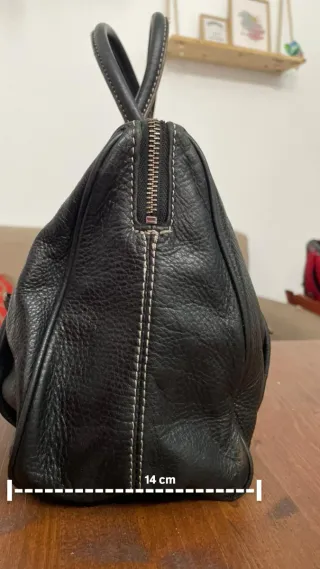 Bolso Piel Negro Calvin Klein Original