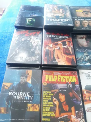 Colección 120 Películas DVD Acción/Crimen/Drama