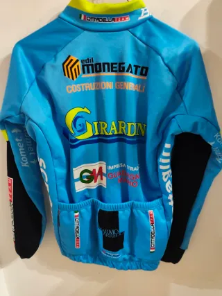 Giacca Ciclismo Frattin Auto Blu Nera