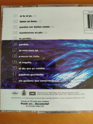 Lote 2 CDs Luz Casal: Luz y Un mar de confianza