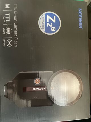 Neewer Z2-C 2.4G TTL Flash Speedlite Cabeza Redond