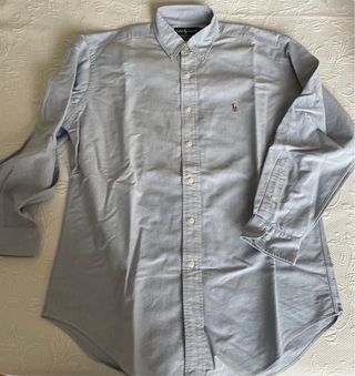 Camicia Ralph Lauren Uomo Azzurra