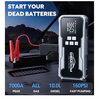 Arrancador de coche 7000A Sin Abrir