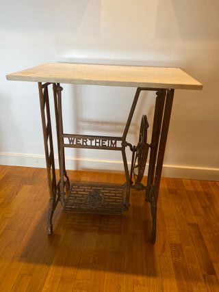 Mesa Wertheim Metal Piedra