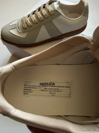Zapatillas Maison Margiela Beige/Blanco