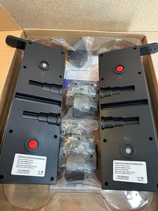 Double solar infrared barrier, Detector de barrera